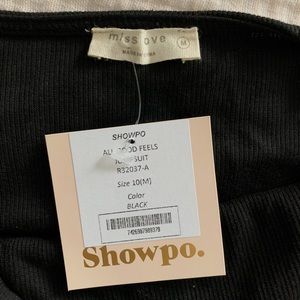 Showpo Black Jumpsuit